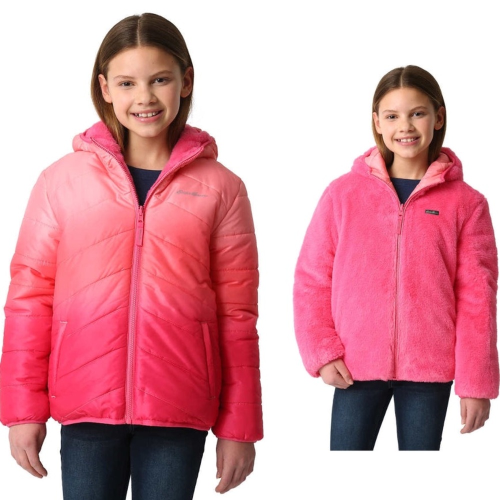 Eddie Bauer - Girl’s Reversible Winter Jacket